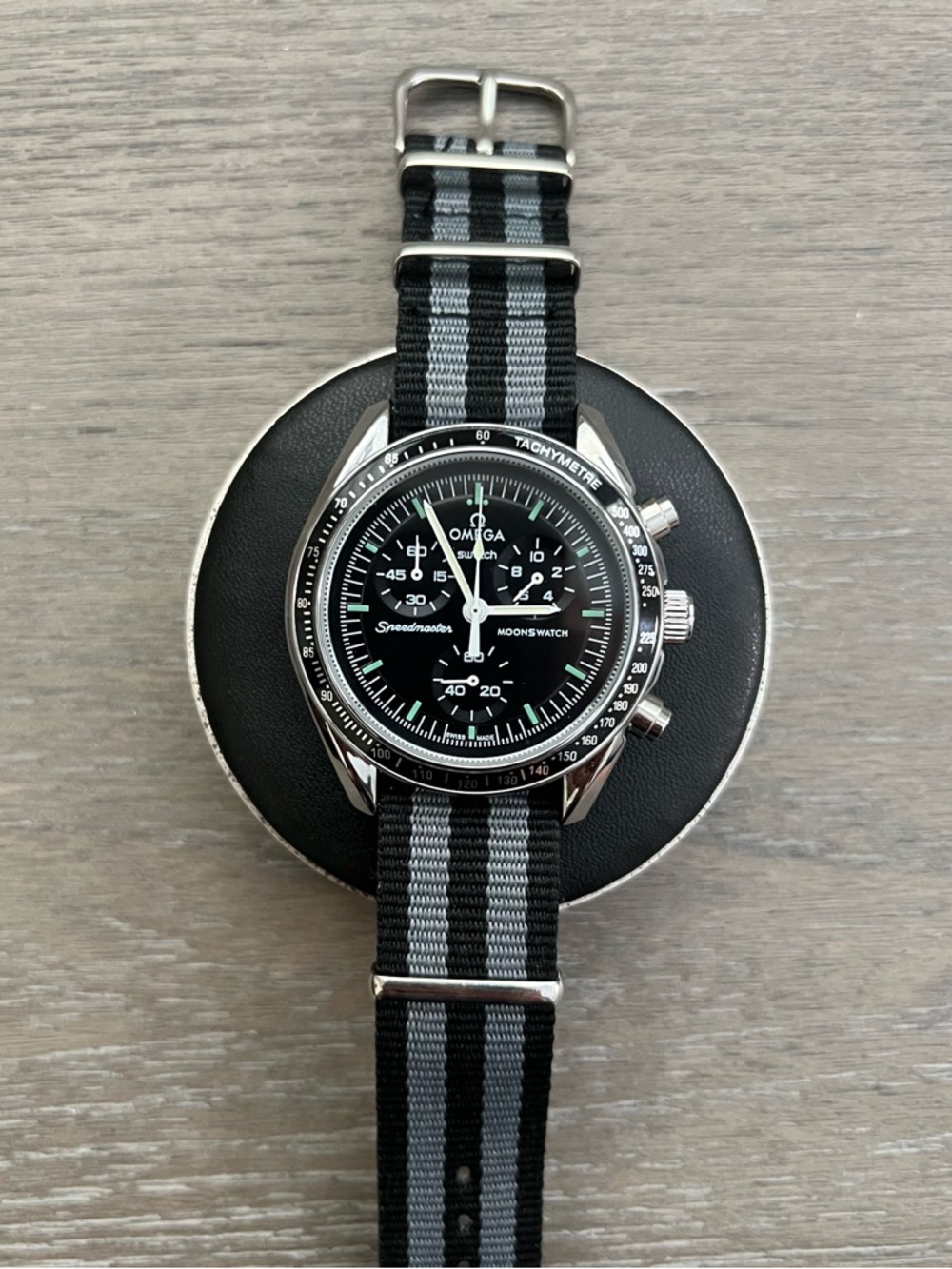 Chronograph Metal Case Mod - Moon